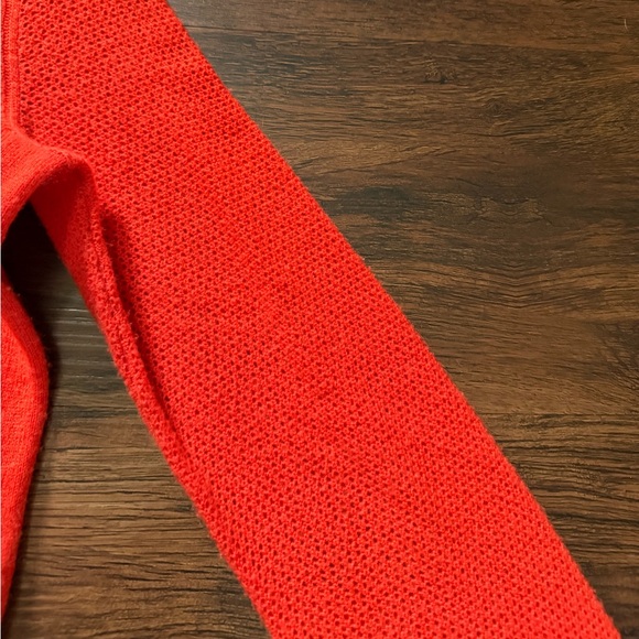 Rag & Bone York Cashmere Sweater Mock Neck Red XS - Picture 4 of 7